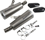 Akrapovic Titanium Line Silencers - Yamaha VMX 1700 ABS 2009-2016