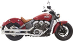 Bassani Fishtail Silencers - Indian Scout 69 ABS 2015-2016