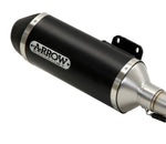 Arrow Urban Aluminium/Black Exhaust Silencer -  Vespa Primavera 125 I.E. 2014-15