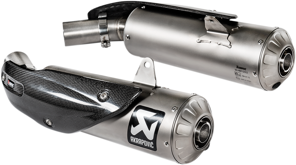 Akrapovic Titanium Line Silencer - Ducati Scrambler 1100 ABS 2018-2023