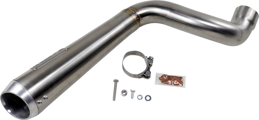 Bassani 4" Short Megaphone Silencer - Indian FTR 1200S ABS 2019-2021