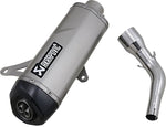 Akrapovic Stainless Steel  Line Scooter Silencer - Vespa GTS 125 I.E. 2010-2016