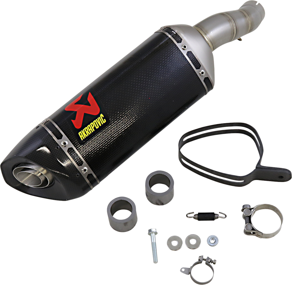 Akrapovic Carbon Fibre Line Silencer - Yamaha YZF-R3 ABS 2015-2021