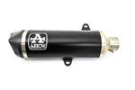 Arrow Urban Black/Carbon Exhaust Silencer - Honda PCX 125 ABS 2021