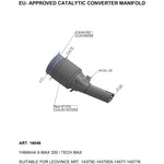 LeoVince Catalytic Converter - Yamaha XMAX 300 ASP 2023-2024