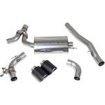 Scorpion Car Exhaust GPF-Back System (Resonated) (Electronic Valves) Carbon Ascari - BMW M135i F40 GPF Model 2021 - 2022