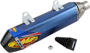 FMF Factory 4.1 RCT Slip-On Titanium/ Carbon Silencer - Blue - Husqvarna FC 250/350/450 2014-15, FE501 2014-16