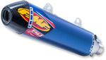 FMF Factory 4.1 RCT Slip-On Titanium/ Carbon Silencer - Blue - Husqvarna FC250/350/450 2017-18, FE250/350/501 2017, KTM EXC-F 250/350/450/500 2017-18