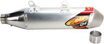 FMF Q4 Hex Slip-On Aluminium Silencer - Husqvarna FC 250/350/450 2016-18, FE 250/350/450/501 2017-18