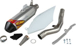 FMF Factory 4.1 RCT Slip-On Silencer With Carbon End Cap & Side Panel - Honda CRF450R 2017-20, CRF450X 2017-18