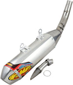 FMF Q4 Hex Slip-On Aluminium Silencer - Husqvarna FC250/350/450 & KTM SXF 250/350/450 2019-23, Gas Gas MC250F 2021-23