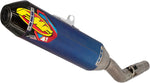 FMF Factory 4.1 RCT Slip-On Steel/ Ti Silencer - Husqvarna FE 250/350/450/501 2020-22 - Blue