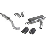 Scorpion Car Exhaust GPF-Back System (Resonated) Carbon Ascari - Toyota GR Yaris 2020 - 2021