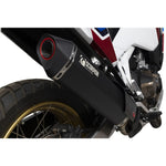 Scorpion Serket Parallel Black Ceramic Exhaust - Honda CRF 1100 Africa Twin 2020 - 2021