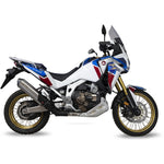 Scorpion Serket Parallel Stainless Steel Exhaust - Honda CRF 1100 Africa Twin 2020 - 2021