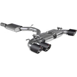 Scorpion Car Exhaust GPF-Back System (Resonated) (Electronic Valves) Carbon Ascari - Audi S3 8Y Sportback 2020 - 2021