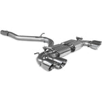 Scorpion Car Exhaust GPF-Back System (Non-Resonated) (Electronic Valves) Polished Daytona - Audi S3 8Y Sportback 2020 - 2021