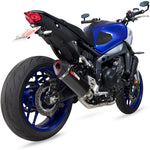 Scorpion Serket Parallel Carbon Fibre Exhaust - Yamaha MT-09 Full System 2021 - 2022