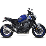 Scorpion Serket Parallel Brushed Stainless Steel Exhaust - Yamaha MT-09 Full System 2021 - 2022