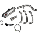 Scorpion Serket Parallel Brushed Stainless Steel Exhaust - Yamaha MT-09 Full System 2021 - 2022