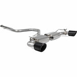 Scorpion Car Exhaust Cat-Back System (Non-Resonated) (Electronic Valves) Carbon Fibre Ascari Trim - Hyundai i30N Non-GPF Model