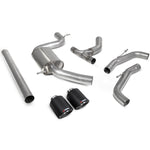 Scorpion Car Exhaust GPF-Back System (Non-Resonated) Carbon Fibre Ascari - VW Golf GTI MK 8 2020 - 2021