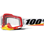 100% Racecraft 2 Clear Motocross Goggles