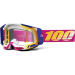 100% Racecraft 2 Clear Motocross Goggles