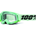 100% Racecraft 2 Clear Motocross Goggles