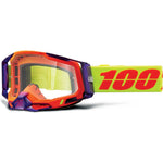 100% Racecraft 2 Clear Motocross Goggles