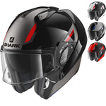 Shark Evo-GT Sean Flip Front Motorcycle Helmet