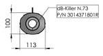 LeoVince DB Killer Insert - Yamaha MT-09 GT 2021-2023