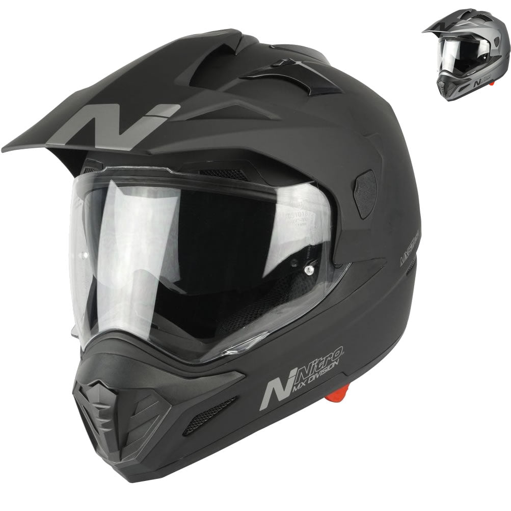 Nitro MX671 DVS Adventure Motorcycle Helmet