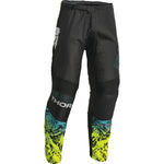 Thor Sector Atlas 2023 Motocross Jersey & Pants Black Teal Kit