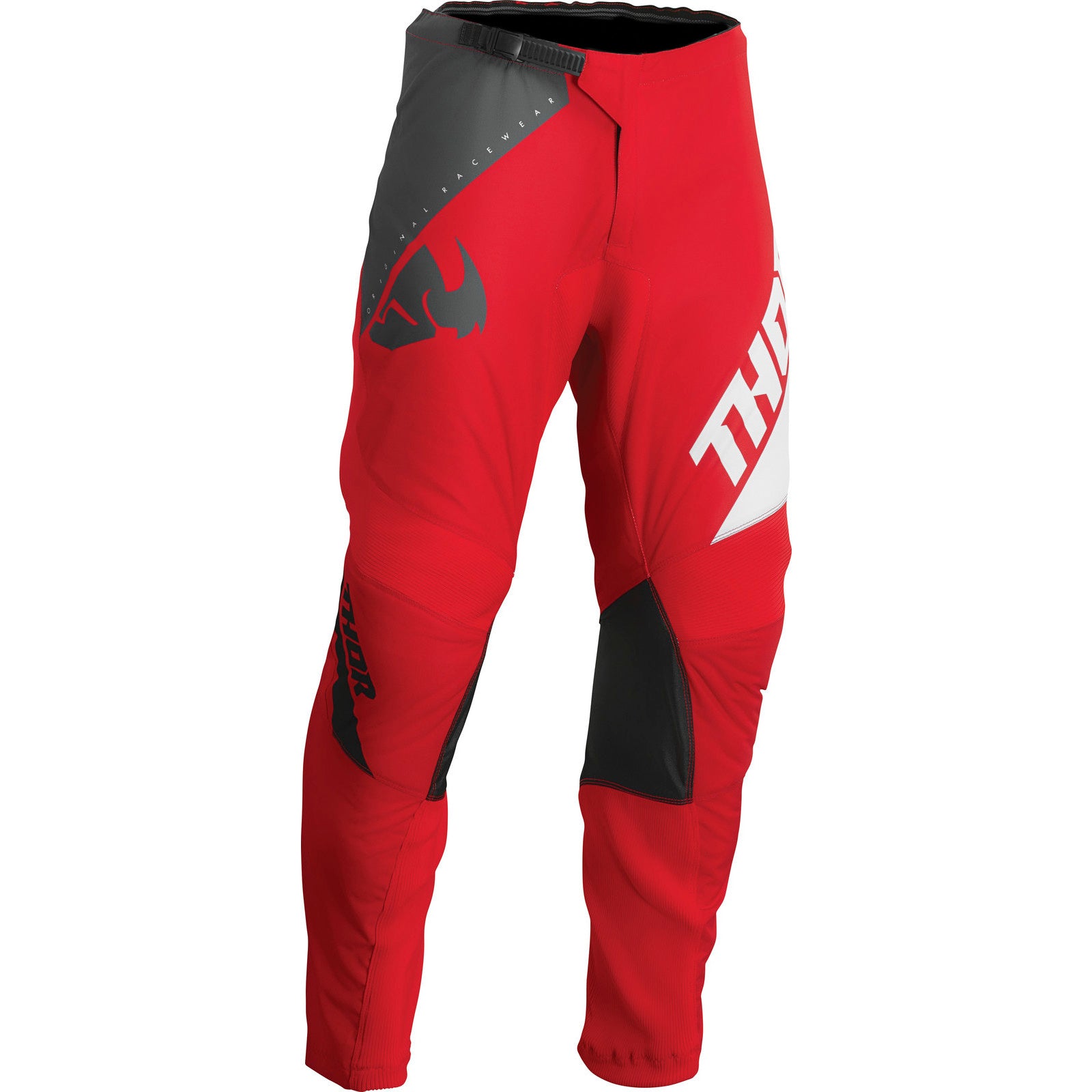 Thor Sector Edge Youth Motocross Pants Red White UK 18