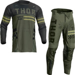 Thor Pulse Combat 2023 Motocross Jersey & Pants Army Kit