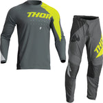 Thor Sector Edge 2023 Motocross Jersey & Pants Grey Acid Kit