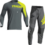 Thor Sector Edge 2023 Youth Motocross Jersey & Pants Grey Acid Kit