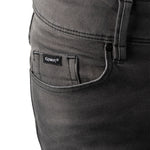 Bull-It Titan AA Approved Straight Fit Grey Motorcycle Jeans