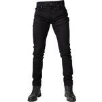 Bull-It Onyx AA Approved Straight Fit Black Motorcycle Jeans