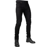 Bull-It Onyx AA Approved Straight Fit Black Motorcycle Jeans