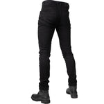 Bull-It Onyx AA Approved Straight Fit Black Motorcycle Jeans