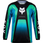 Fox Racing 2024 Youth 180 Ballast Black Blue Motocross Jersey