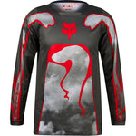 Fox Racing 2024 Youth 180 Atlas Grey Red Motocross Jersey