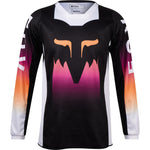 Fox Racing 2024 Youth Girls 180 Flora Black Pink Motocross Jersey