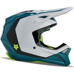 Fox Racing 2024 Youth V1 Nitro Maui Blue Motocross Helmet