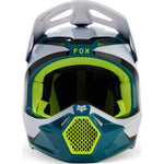 Fox Racing 2024 Youth V1 Nitro Maui Blue Motocross Helmet