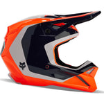 Fox Racing 2024 Youth V1 Nitro Fluo Orange Motocross Helmet