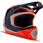 Fox Racing 2024 Youth V1 Nitro Fluo Orange Motocross Helmet