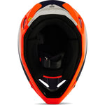 Fox Racing 2024 Youth V1 Nitro Fluo Orange Motocross Helmet